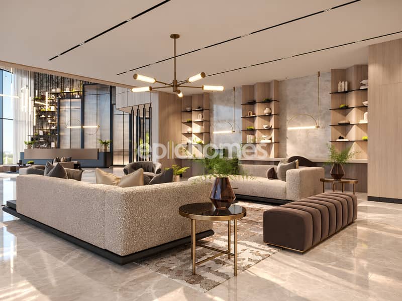 Fully Furnished 1BR | Low Floor | Near Metro