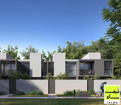 4 Schlafzimmer Villa zum Verkauf in Al Menhaz, Sharjah - Dalia - 01 - Exterior - Townhouse Exterior Front View. jpeg 4 Schlafzimmer Villa zum Verkauf in Al Menhaz, Sharjah - Dalia - 01 - Exterior - Townhouse Exterior Front View. jpeg