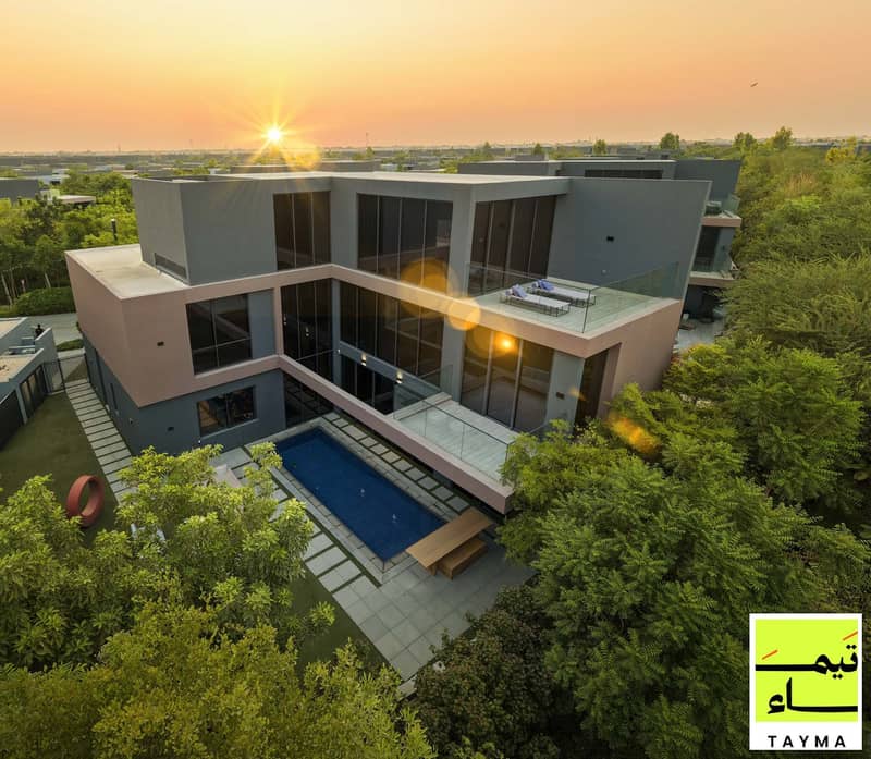 12 13 - Dalia Villa A - Villa and Private Pool Aerial View. jpg