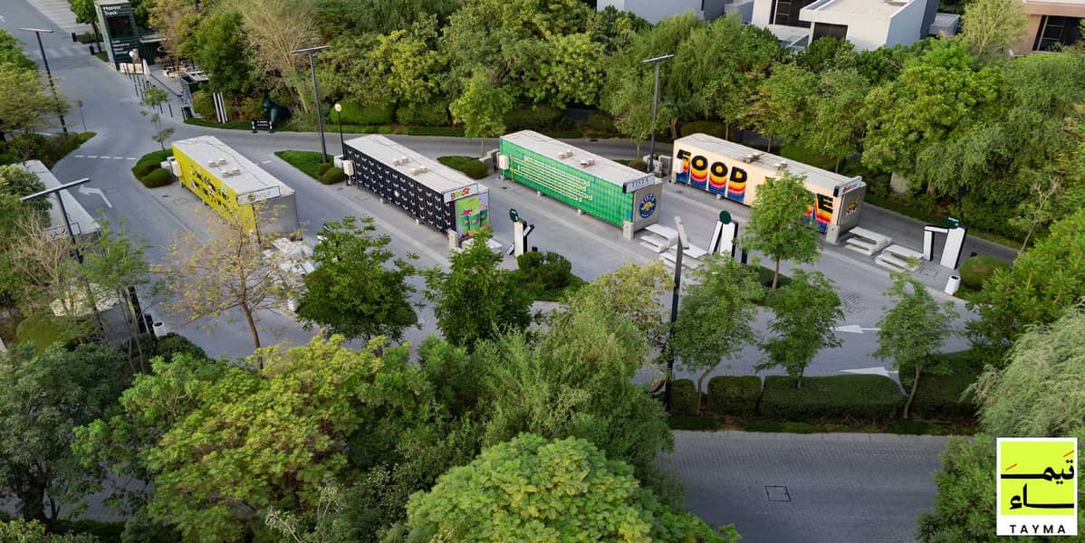 10 11 - Dalia Villa A - Community Retail and Food Truck Area Aerial. jpg