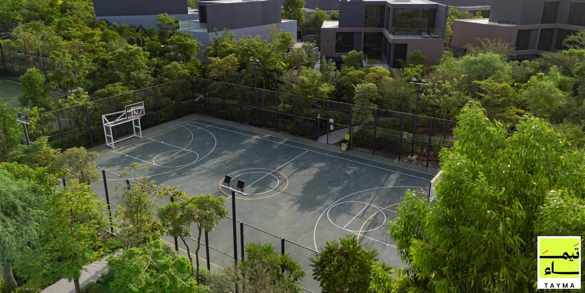 16 17 - Dalia Villa A - Sports Court Aerial View. jpg