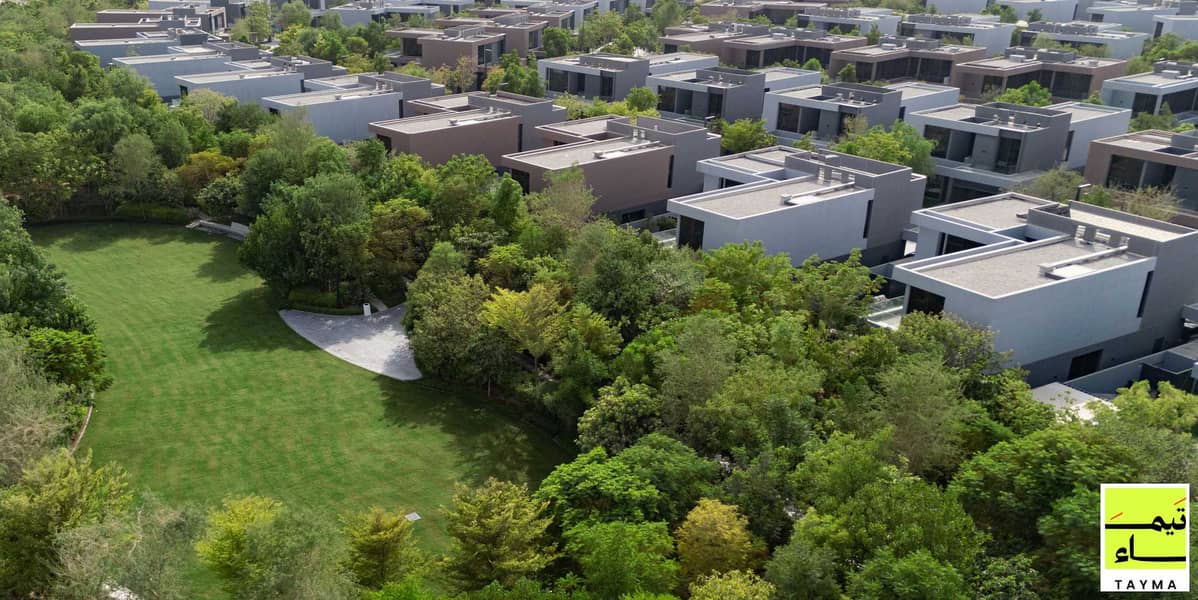 3 04 - Dalia Villa A - Community Aerial View - Green Residential Layout. jpg