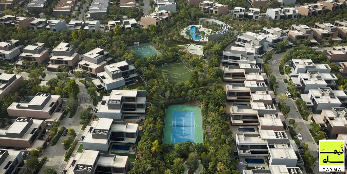 5 06 - Dalia Villa A - Community Aerial View - Sports Facilities. jpg