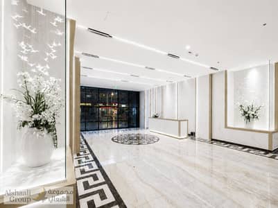 فلیٹ 2 غرفة نوم للايجار في كورنيش عجمان، عجمان - reception Night (1). jpeg