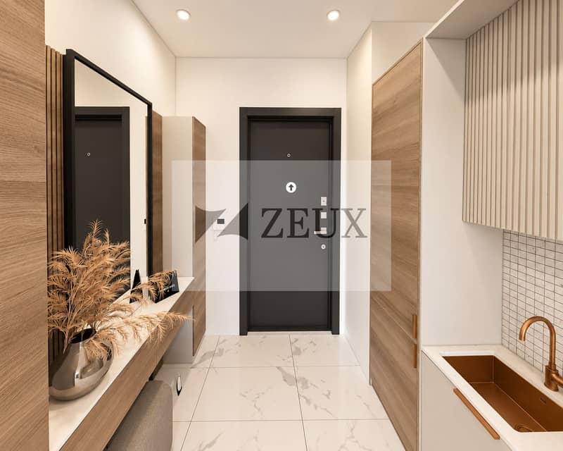9 Modern Minimalist Entryway with Copper Sink. png
