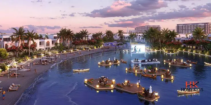 Waterfront 4BR Villa | Lagoon & Beach Views | Ivy at DAMAC Riverside