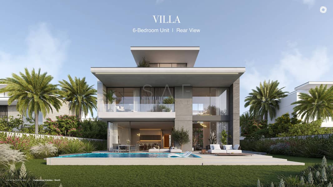 Luxury Golf Estate | Grand 6BR Villa | 50/50 Plan