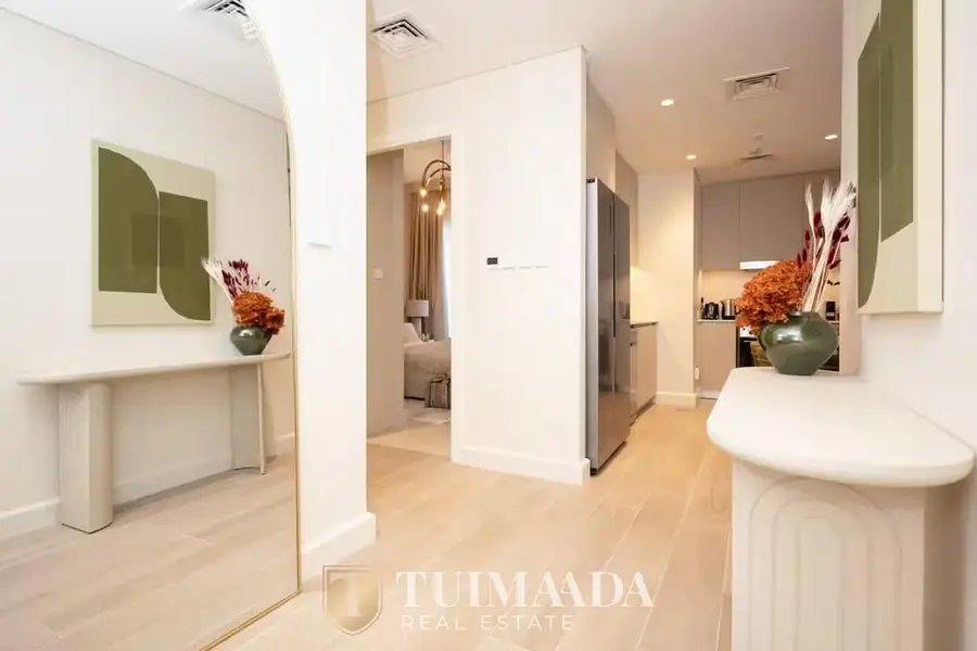 Waterfront 2BR Apartment | Lotus 1 | Furnished | Balcony & Pool Access