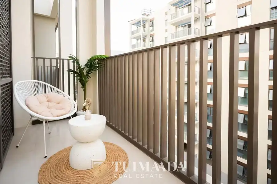 Waterfront 2BR Apartment | Lotus 1 | Furnished | Balcony & Pool Access