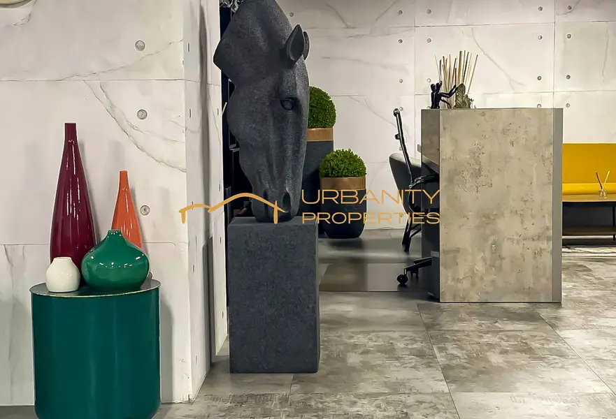 Fully Fitted Office at Latifa Tower For Rent - SZR