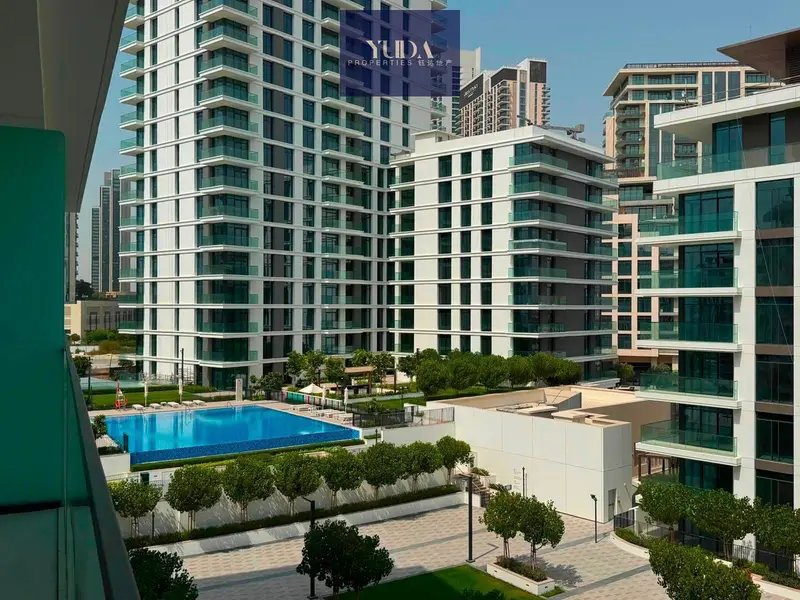 2BR | Creek sea View & Pool Views | Spacious Balcony