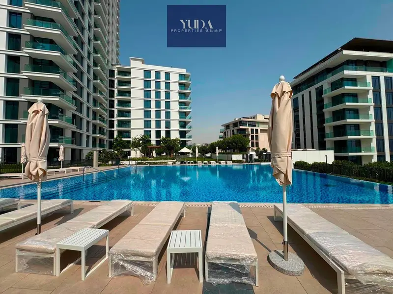 2BR | Creek sea View & Pool Views | Spacious Balcony