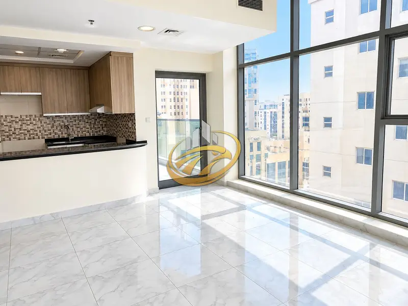 Bright 1BR Apartment | Z1 Majan | Balcony | Downtown View
