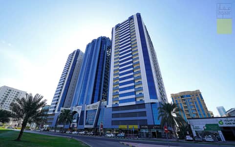 2 Bedroom Apartment for Rent in Al Nakhil, Ajman - Dewan Towers | Al Dewan C | 509 2 Bedroom Apartment for Rent in Al Nakhil, Ajman - Dewan Towers | Al Dewan C | 509