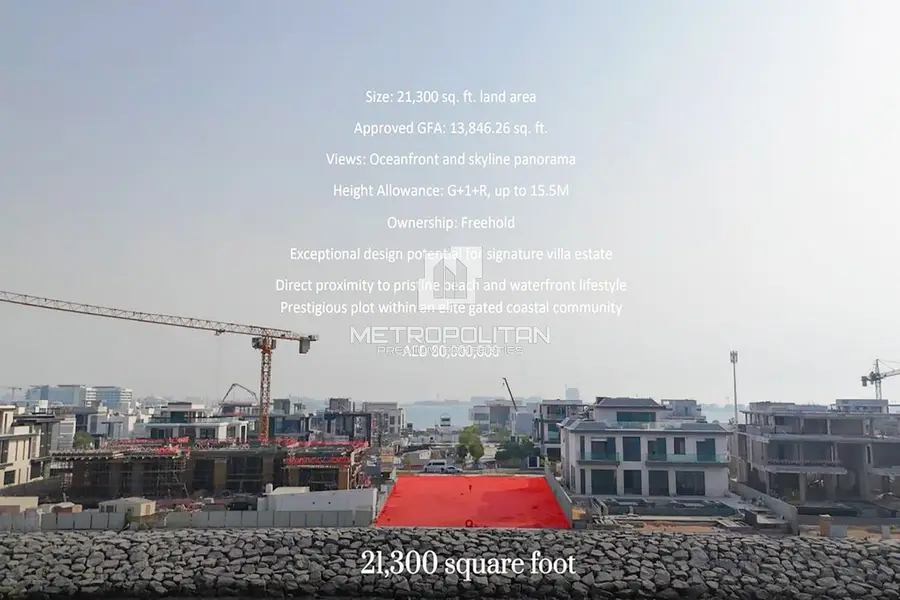 Rare Villa Plot | Skyline Panorama | Oceanfront