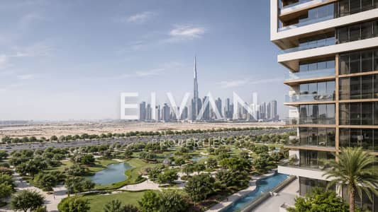 1 Camera Appartamento in vendita a Sobha Hartland, Dubai - Dubai Skyline Over Lush Park and Waterways. png 1 Camera Appartamento in vendita a Sobha Hartland, Dubai - Dubai Skyline Over Lush Park and Waterways. png