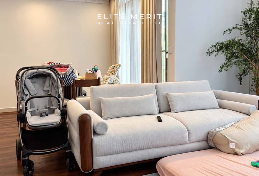 2 Cozy Modern Living Room with Stroller. jpg