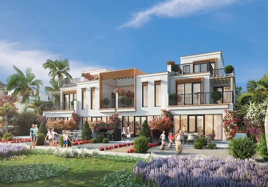 Maison de ville à DAMAC Lagoons,Mykonos, 4 chambres, 2250000 AED - 15894525 Maison de ville à DAMAC Lagoons,Mykonos, 4 chambres, 2250000 AED - 15894525