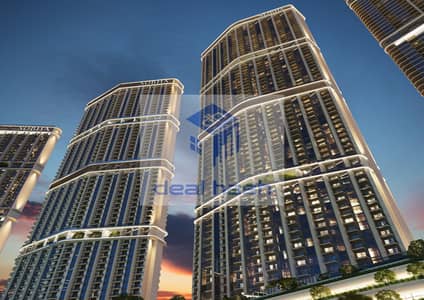 1 Camera Appartamento in vendita a Sobha Hartland 2, Dubai - 01_Tower_Exterior_Evening. jpg