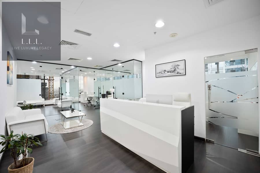 Bright & Modern Fully Furnished Office