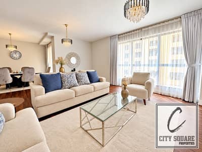 3 Bedroom Flat for Rent in Jumeirah Beach Residence (JBR), Dubai - resize_Elegant Blue-Accented Modern Living Room. jpeg 3 Bedroom Flat for Rent in Jumeirah Beach Residence (JBR), Dubai - resize_Elegant Blue-Accented Modern Living Room. jpeg