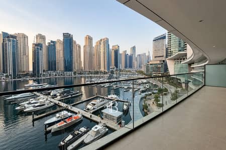 3 Bedroom Apartment for Rent in Dubai Marina, Dubai - Big Balcony | Unfurnished | Full Marina View 3 Bedroom Apartment for Rent in Dubai Marina, Dubai - Big Balcony | Unfurnished | Full Marina View