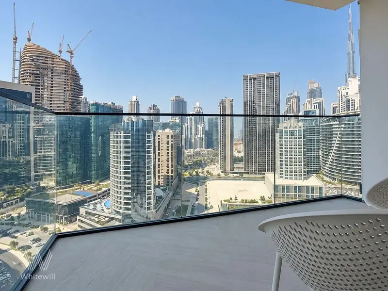 High Floor | Fully Furnished | Canal and Burj Khalifa View