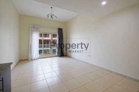 Studio for Rent in Dubai Land Residence Complex (DLRC), Dubai - Balcony | Prime Location | Well-Maintained Studio for Rent in Dubai Land Residence Complex (DLRC), Dubai - Balcony | Prime Location | Well-Maintained