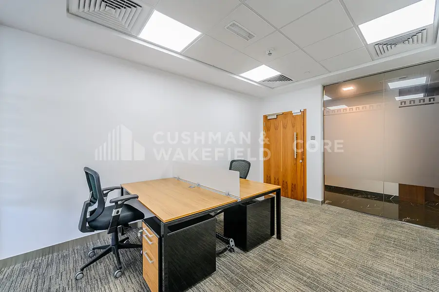 FURNISHED OFFICE FOR RENT | DIFC FREEZONE | EMIRATES FINANCIAL TOWERS