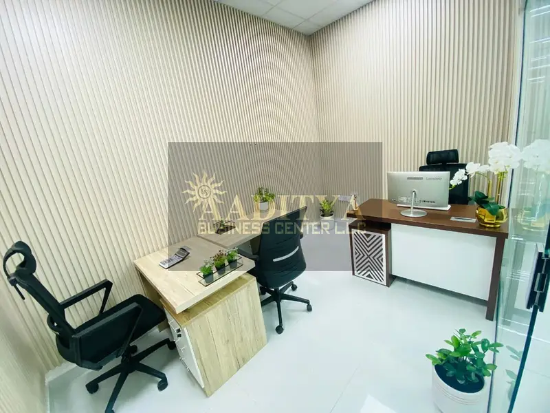 Discover the joy of hassle-free renting| Fully fitted office for Rent