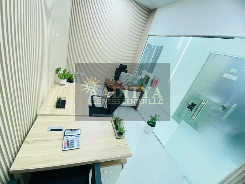 Discover the joy of hassle-free renting| Fully fitted office for Rent