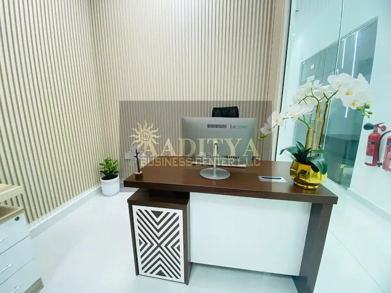 Discover the joy of hassle-free renting| Fully fitted office for Rent