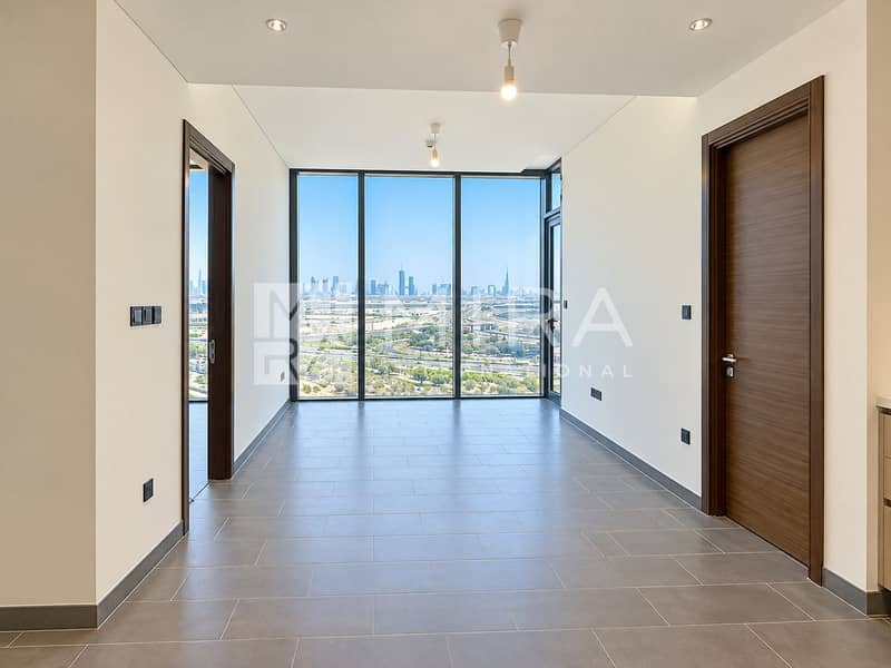 2 Modern Apartment with City Skyline
