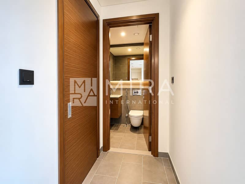 12 Modern Hallway Leading to a Spa Bathroom