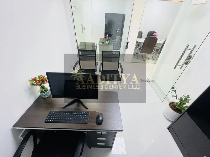 Spacious Office | Bank account assistance |Free Amenities