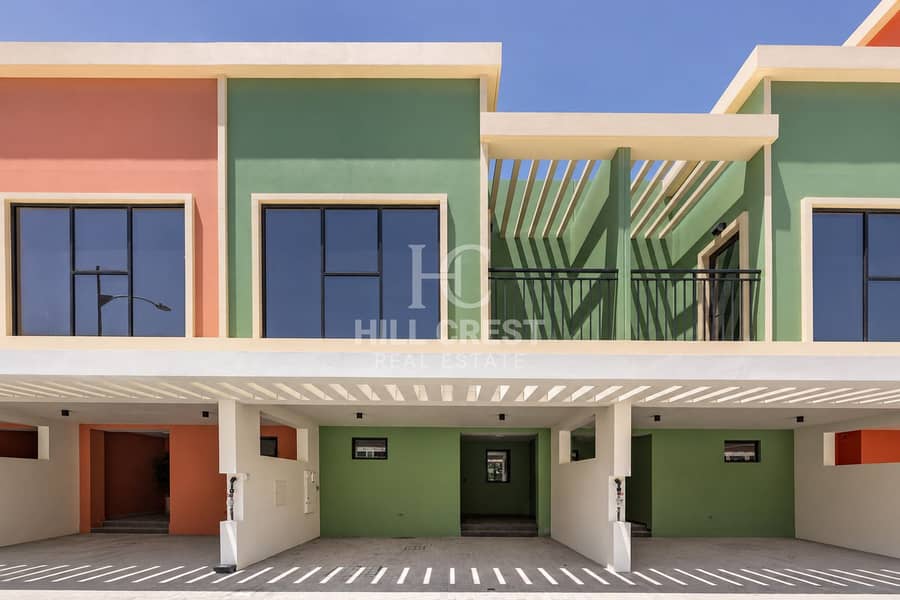 2 Modern Pastel Townhouse Facade. png