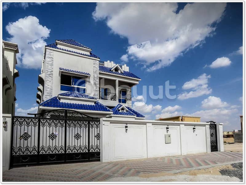 Take advantage of bank financing for homes owning a villa in Ajman, a villa for sale
