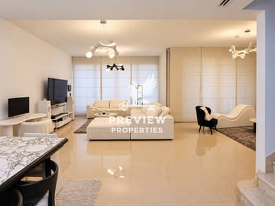 4 Bedroom Townhouse for Rent in Jumeirah Islands, Dubai - FULLY FURNISHED | MAID'S ROOM | LAKE VIEW 4 Bedroom Townhouse for Rent in Jumeirah Islands, Dubai - FULLY FURNISHED | MAID'S ROOM | LAKE VIEW