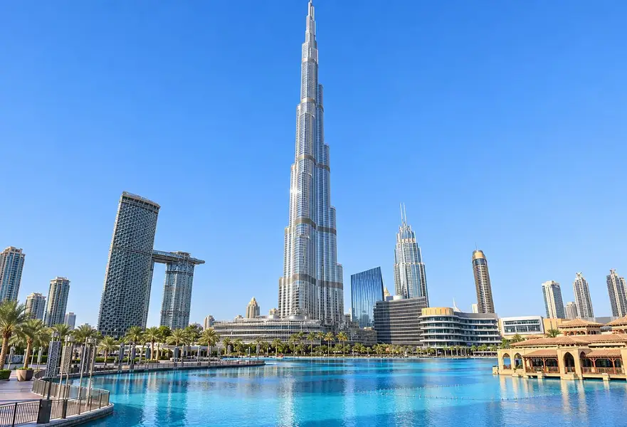 Burj Khalifa View | Open Space | Modern