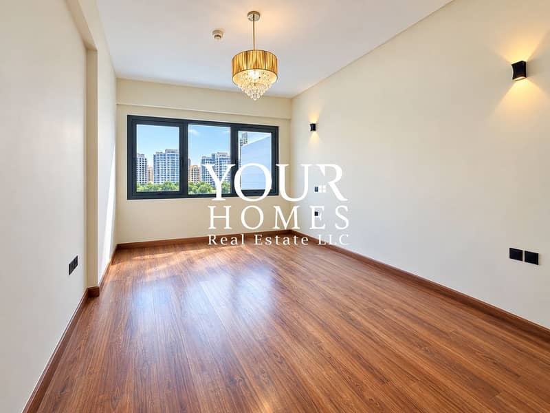 8 Empty Modern Bedroom with City View-3. png