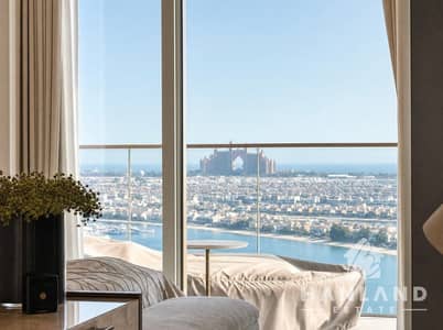 2 Schlafzimmer Wohnung zum Miete in Dubai Harbour, Dubai - Wohnung in Dubai Harbour，Emaar Beachfront，Grand Bleu Towers，Grand Bleu Tower 2, 2 schlafzimmer, 350000 AED - 16958571