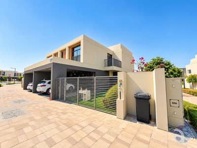 فیلا 3 غرف نوم للايجار في دبي الجنوب، دبي - Modern Villa 140 with Pink Bougainvillea. png فیلا 3 غرف نوم للايجار في دبي الجنوب، دبي - Modern Villa 140 with Pink Bougainvillea. png