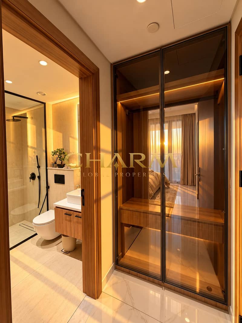 13 Golden-Hour Modern Hallway Retreat. png