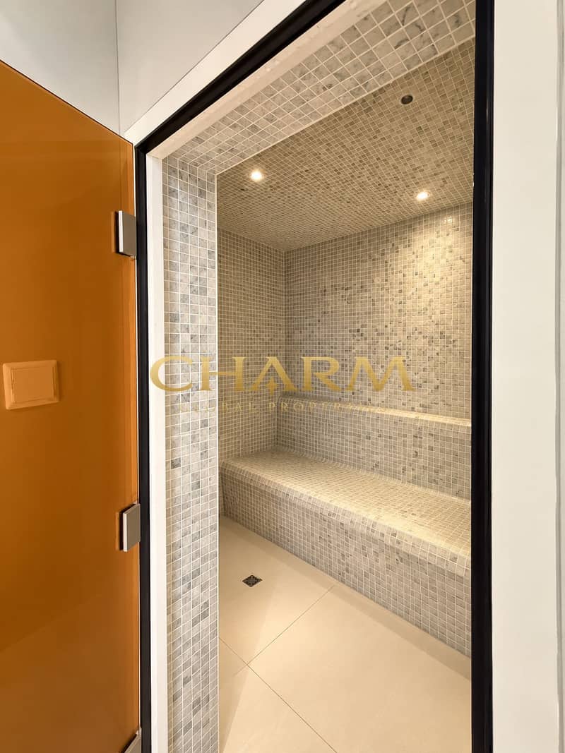 33 Modern Mosaic Steam Room. png