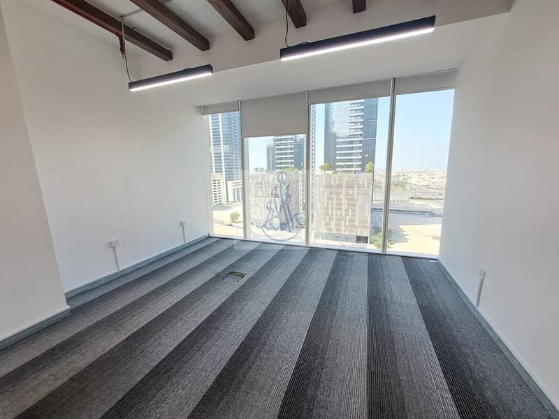 Business Bay Office | Downtown View | Fitted Layout