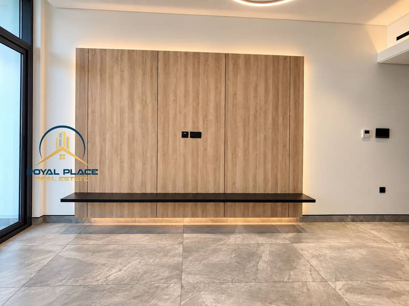 4 Modern Wood-Paneled Media Wall. png