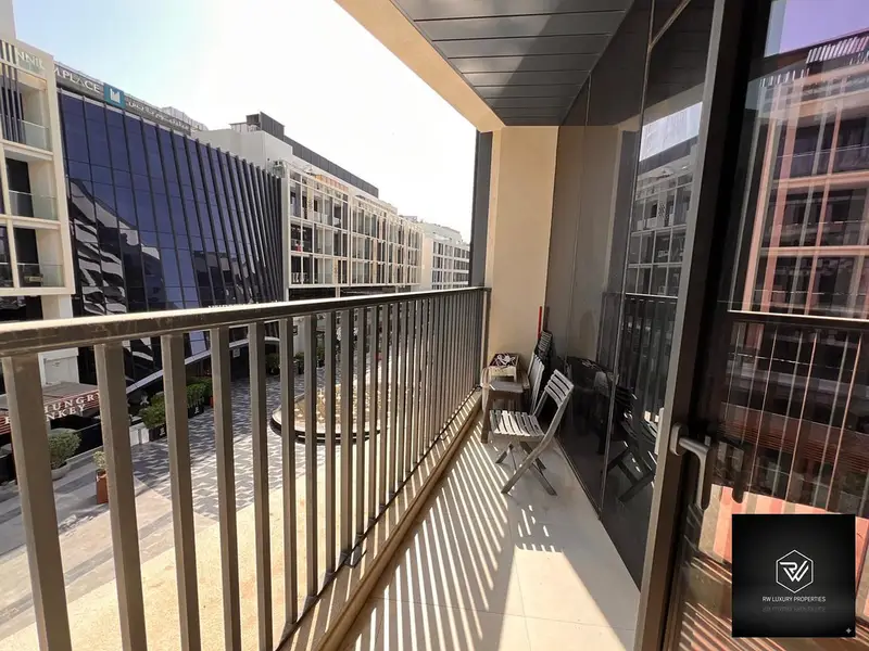 Furnished 1BR | Al Multaqa Avenue | Balcony & Pool Access