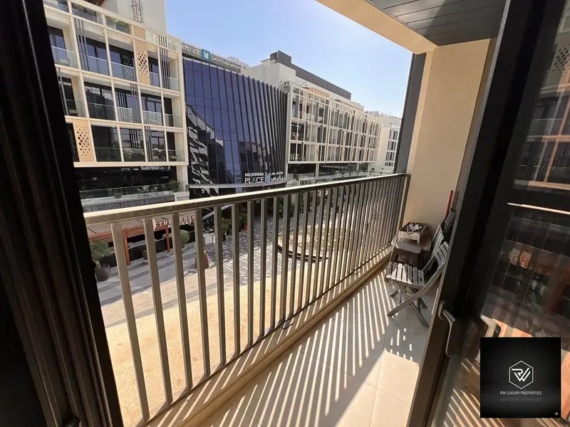 Furnished 1BR | Al Multaqa Avenue | Balcony & Pool Access