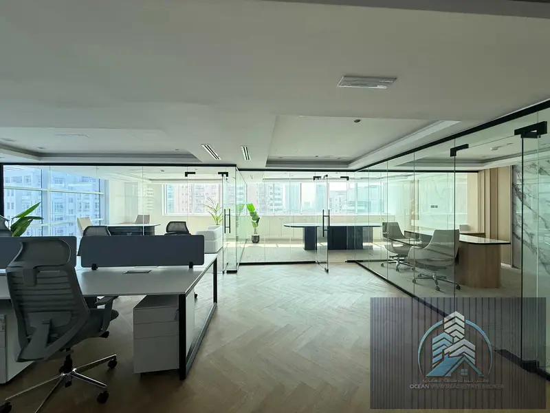 FULLY FITTED || AMAZING OFFICE SPACE || AT PRIME LOCATION || HUGE SIZE || 9 to 12 WORK STATIONS || 3 Meetings rooms || 2 manager room