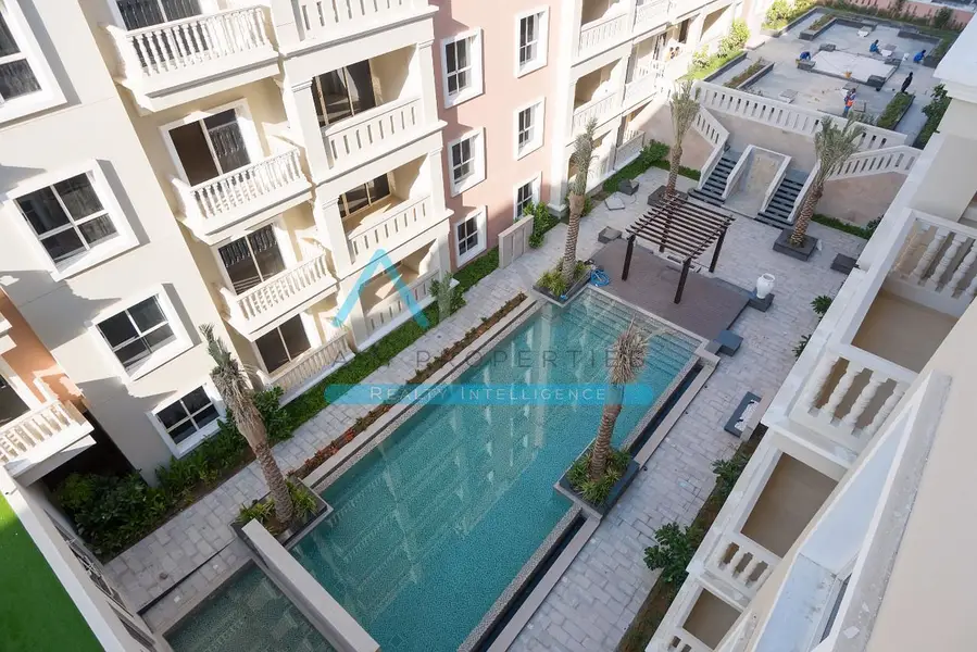 Spacious 2BR Apartment | Centurion Residence Tower A | Road View